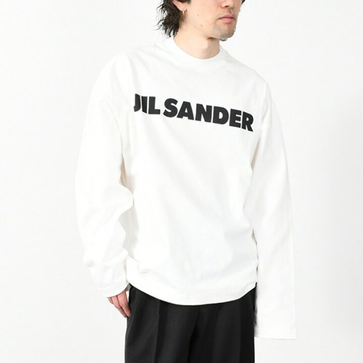 楽天市場】JILSANDER ジルサンダー Tシャツ ロゴTシャツ トップス ロゴ 