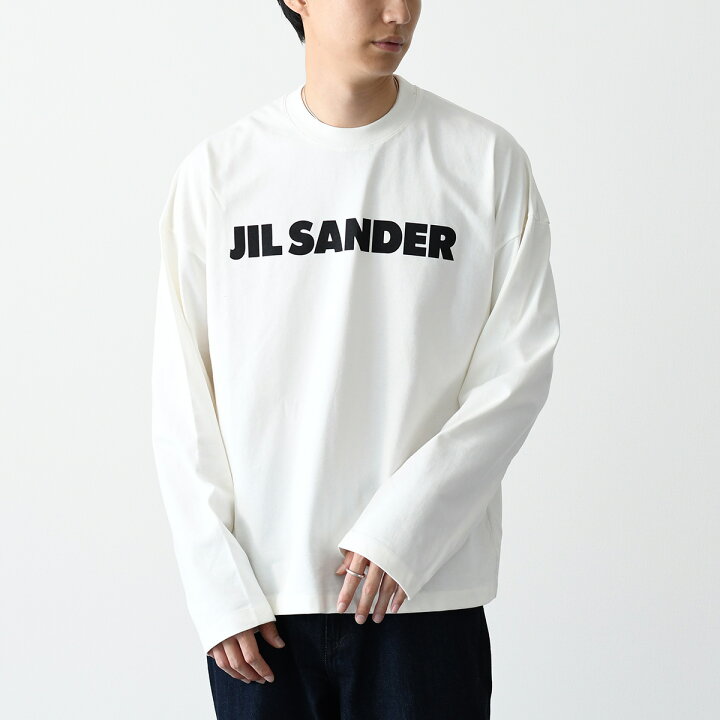 楽天市場】JILSANDER ジルサンダー ロゴ 長袖 Tシャツ J22GC0136 