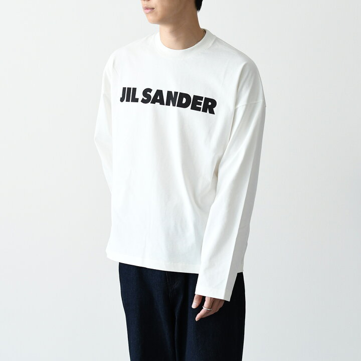 楽天市場】JILSANDER ジルサンダー ロゴ 長袖 Tシャツ J22GC0136 