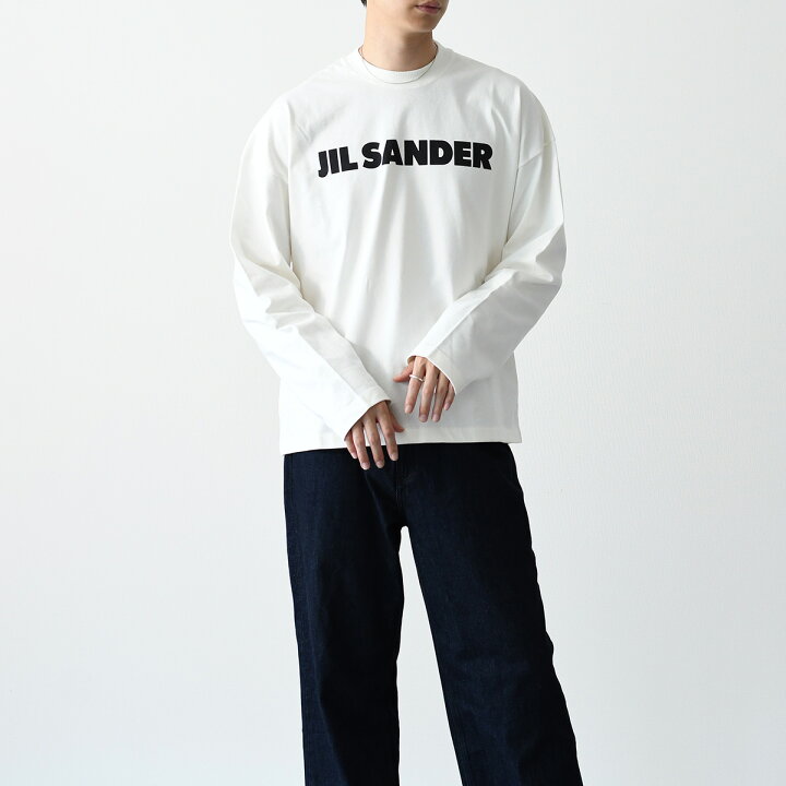 楽天市場】JILSANDER ジルサンダー ロゴ 長袖 Tシャツ J22GC0136 