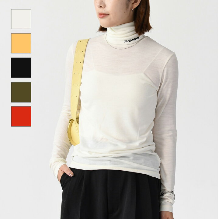 楽天市場】JILSANDER ジルサンダー トップス ハイネックTシャツ 