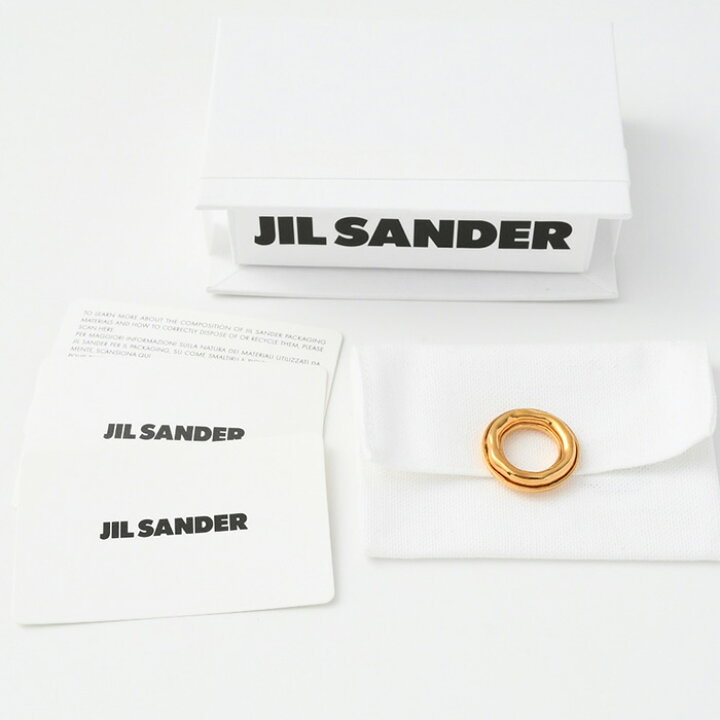 楽天市場】JILSANDER ジルサンダー アクセサリー 指輪 BRASSリング  