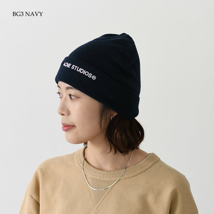 楽天市場】ACNE STUDIOS アクネストゥディオス ニット帽 ニット 