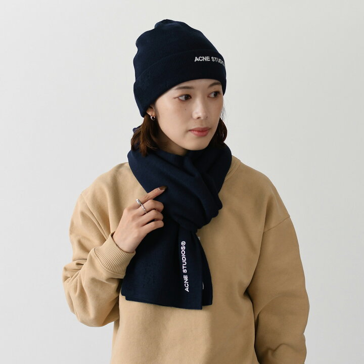 楽天市場】ACNE STUDIOS アクネストゥディオス ニット帽 ニット 