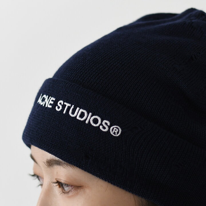 楽天市場】ACNE STUDIOS アクネストゥディオス ニット帽 ニット 