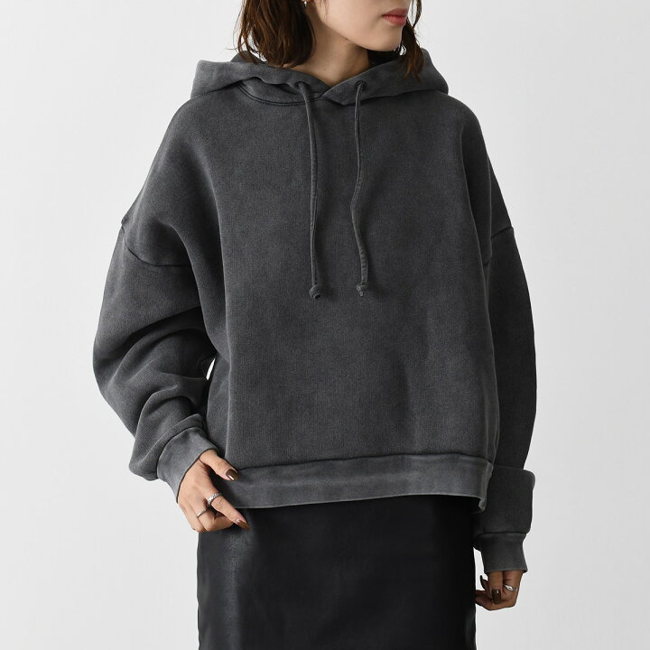 Acne Studios フード付きクロップドパーカー