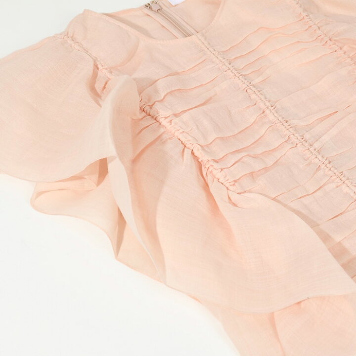 楽天市場】CHLOE クロエ トップス ノースリーブラッフルトップス 