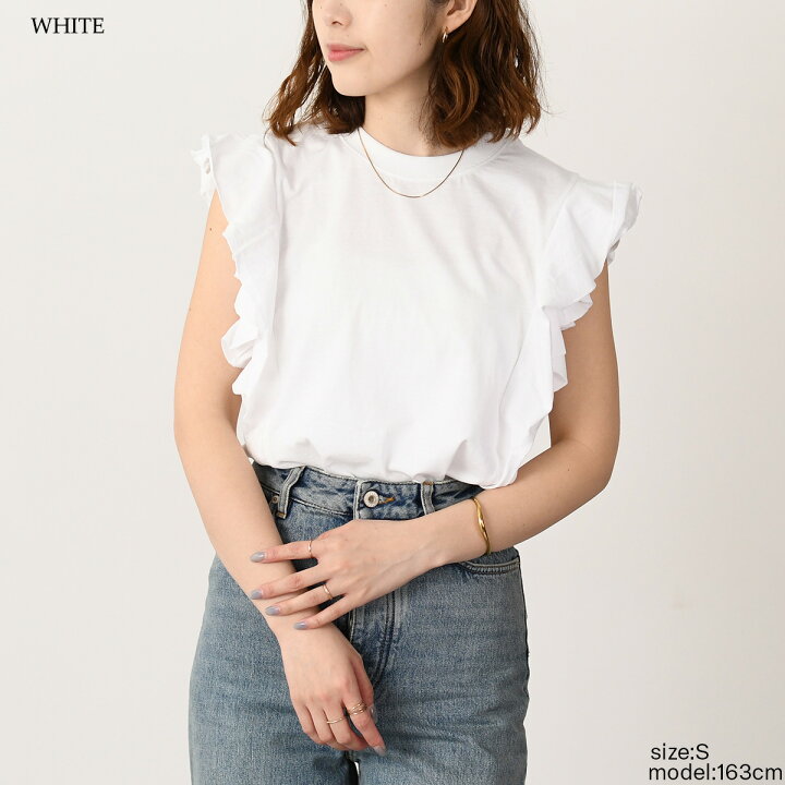 楽天市場】【ラスト1点】CHLOE クロエ トップス ラッフルタンクトップ 