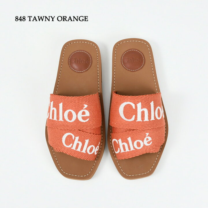 楽天市場】【最大P10倍】CHLOE クロエ フラットミュール サンダル 