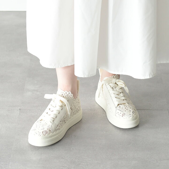 楽天市場】CHLOE クロエ シューズ スニーカー 靴 LAUREN LOW-TOP 