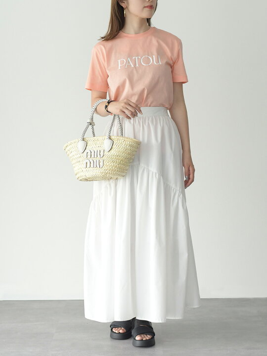 楽天市場】【P3倍&最大15,000円OFFクーポン】PATOU パトゥ ロゴTシャツ  