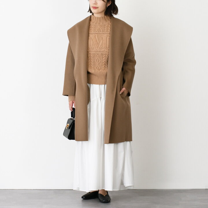 新品タグ付【MAX MARA】38ESTURIAクチートアマーノキャメル 楽天市場 