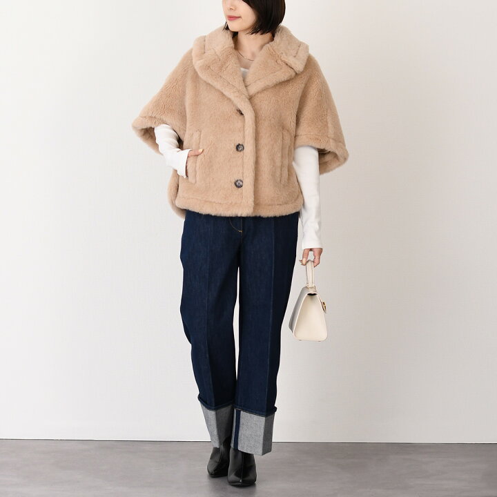 楽天市場】Max Mara マックスマーラ ケープ アウター CORVINO1 