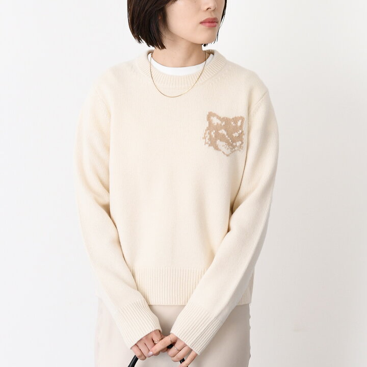 楽天市場】【26SS新入荷】MAISON KITSUNE メゾン キツネ ニット 