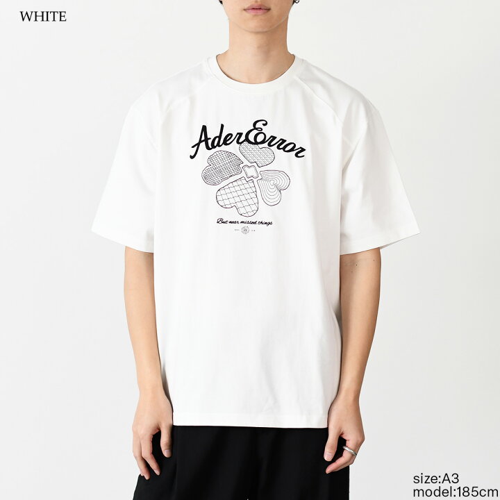 楽天市場】ADER ERROR アーダー エラー トップス Tシャツ TEVER ロゴT 