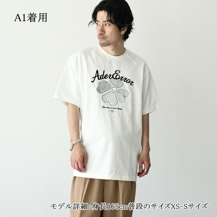 ADER error (アーダーエラー) TシャツXSサイズ - 半袖(Tシャツ)