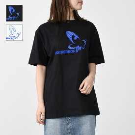 ADER ERROR アーダーエラー トップス Tシャツ Butterfy BMADSSTS0108 ユニセックス レディース 韓国 ブランド ブラック ホワイト プリントT ロゴ 刺繍 ストリート 人気 おすすめ tshirtcp