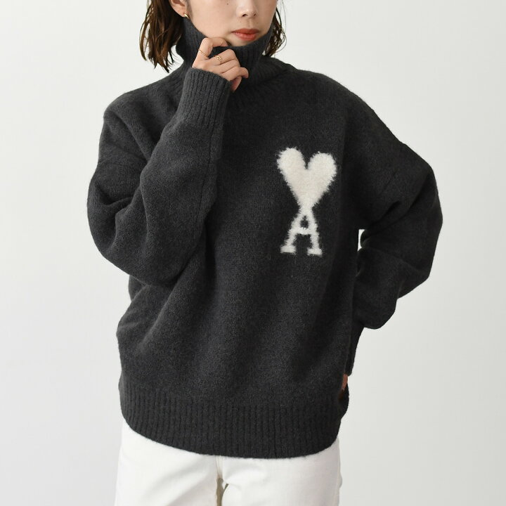 楽天市場】AMI ALEXANDRE MATTIUSSI アミパリス ニット トップス Ami 