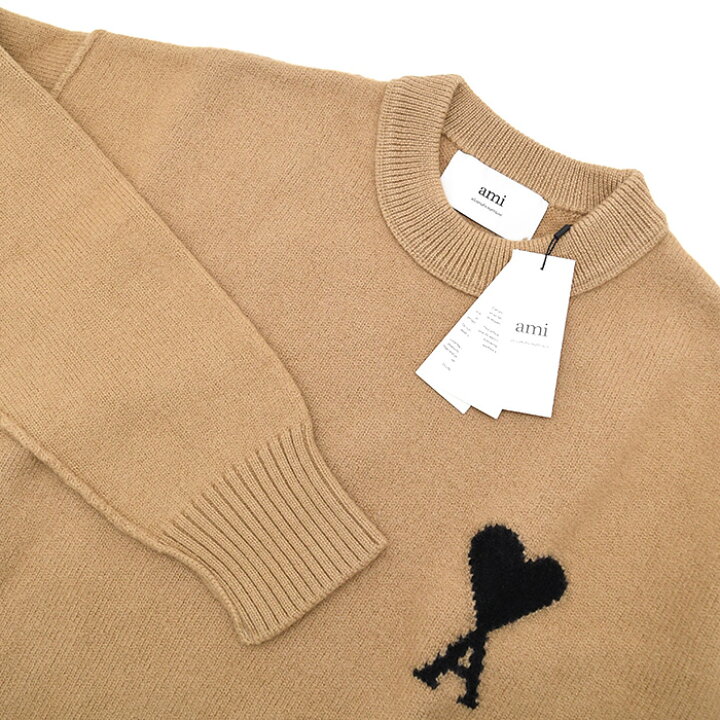 楽天市場】【ラスト1点】AMI PARIS アミパリス トップス クルーネック 