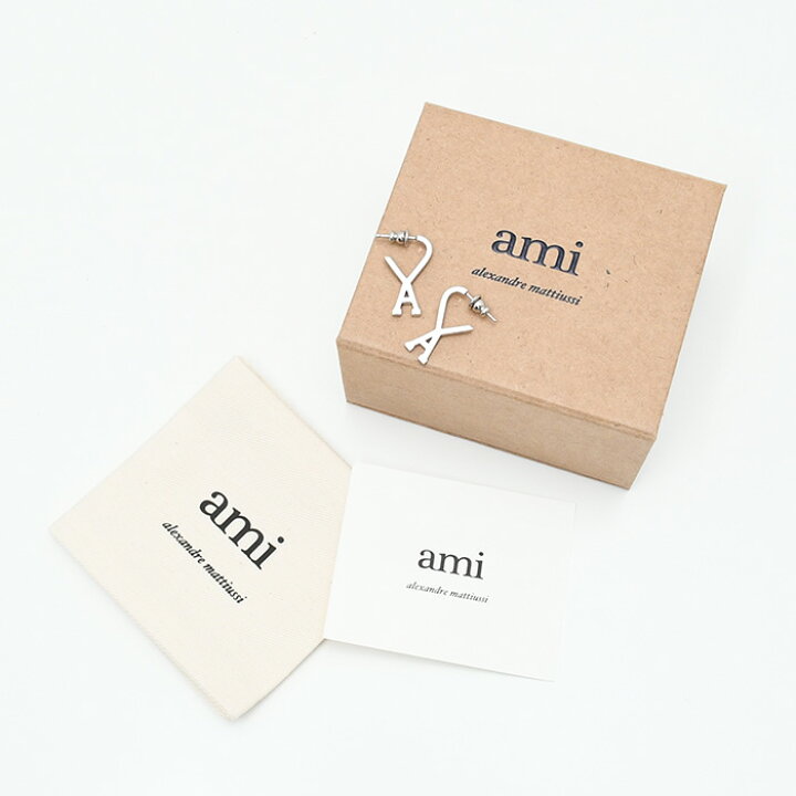 美品】AMI PARIS アミパリス AmideCoeur ピアス片耳用箱付き 楽天市場 