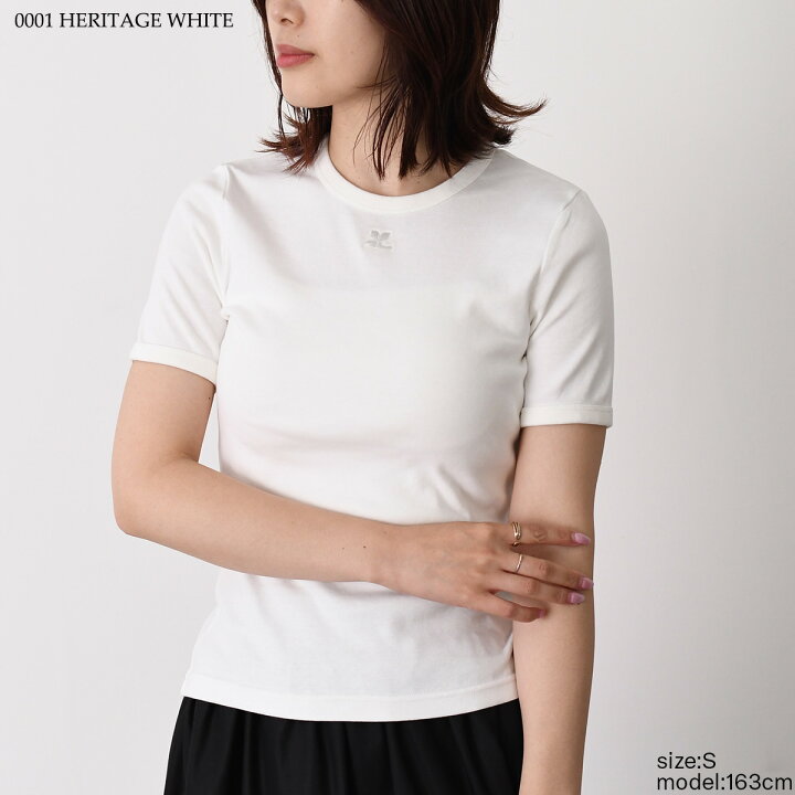 全品P10倍＆2点千円OFF対象】Courreges クレージュ Tシャツ トップス 