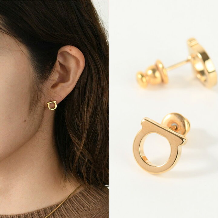 楽天市場】FERRAGAMO フェラガモ アクセサリー ガンチーニピアス(S 
