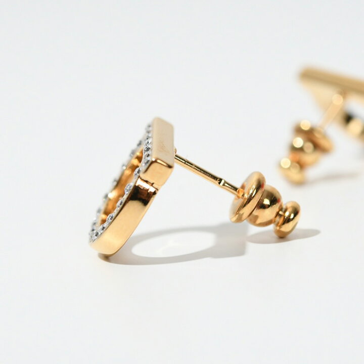 楽天市場】FERRAGAMO フェラガモ ガンチーニ クリスタル ピアス 760122  