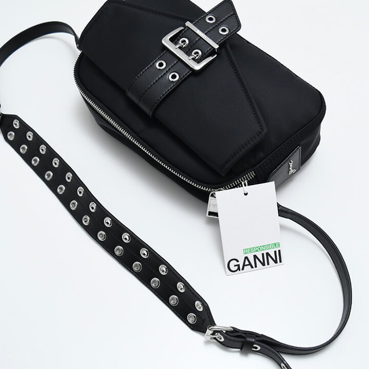 楽天市場】GANNI ガニー バッグ ショルダーバッグ BUCKY バッキー 