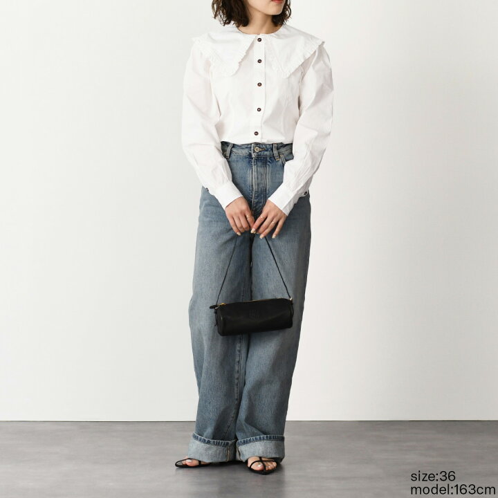 楽天市場】【P10倍&最大10,000円OFF】GANNI ガニー シャツ トップス  