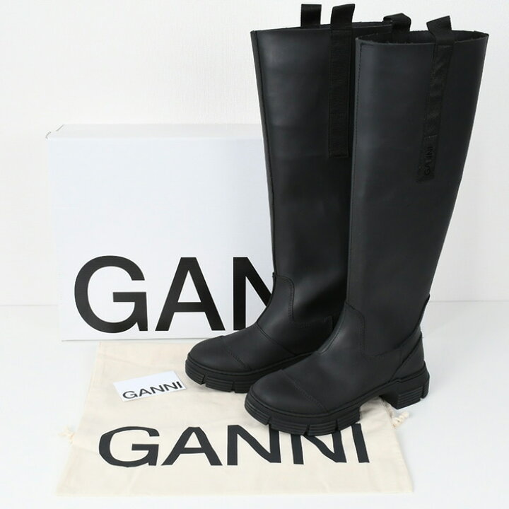 楽天市場】GANNI ガニー ブーツ シューズ レインブーツ ラバーロング 