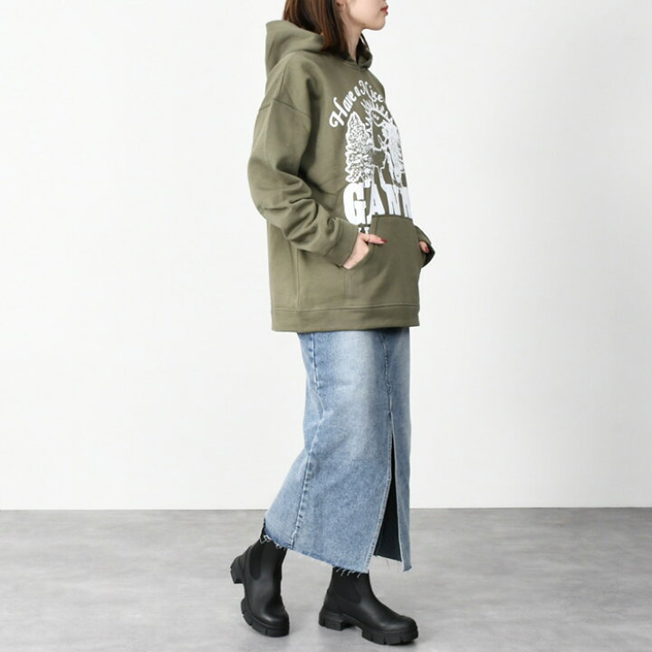 楽天市場】【40％OFF対象商品】GANNI ガニー トップス フーディー 