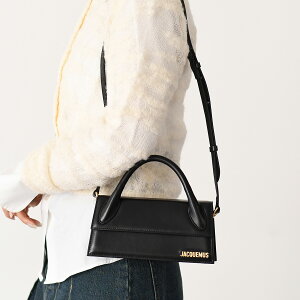 JACQUEMUS �W���b�N���X �~�j�o�b�O �V�����_�[�o�b�O LE CHIQUITO �`�L�[�g �����O�n���h�o�b�O ���f�B�[�X �u���b�N �{�v ���U�[ �X�g���b�v �}�O�l�b�g�J�� 2WAY �I�P�[�W���� �u�����h ���S 213BA