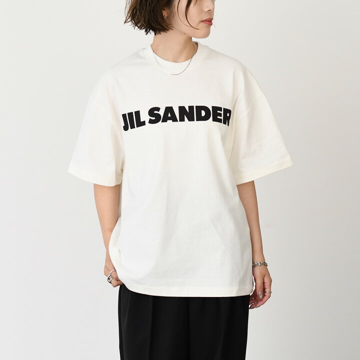 楽天市場】JILSANDER ジルサンダー オーバーサイズ ロゴ コットン T 