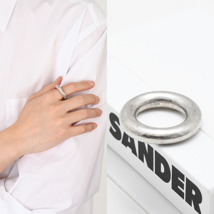 楽天市場】JILSANDER ジルサンダー リング 指輪 アクセサリー シルバー 