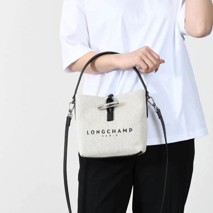 楽天市場】LONGCHAMP ロンシャン バッグ キャンバス ロゾ 2WAY 