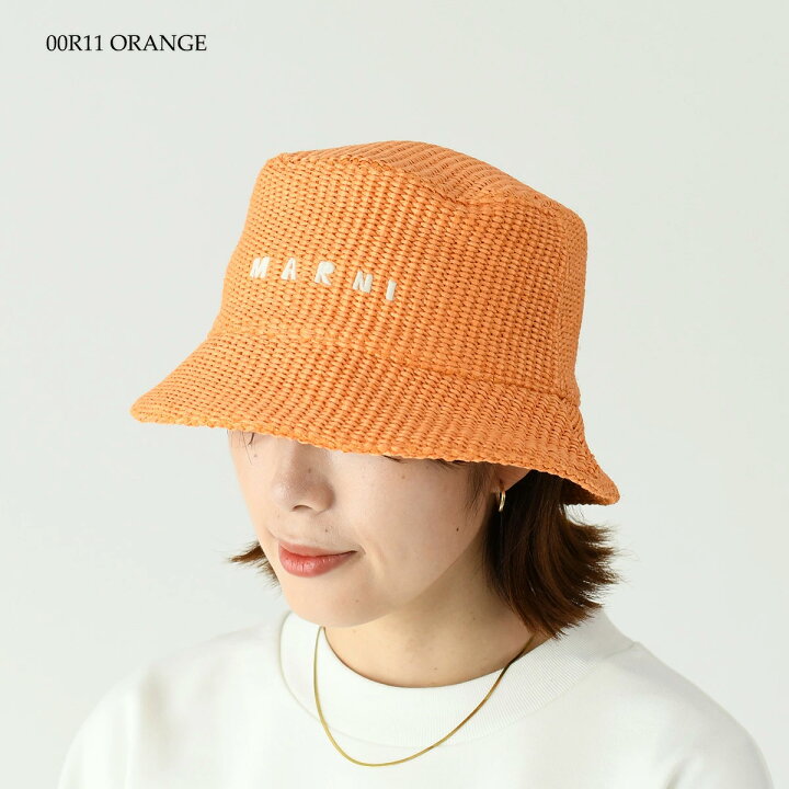 楽天市場】【7%OFF対象】MARNI マルニ 帽子 バケットハット 