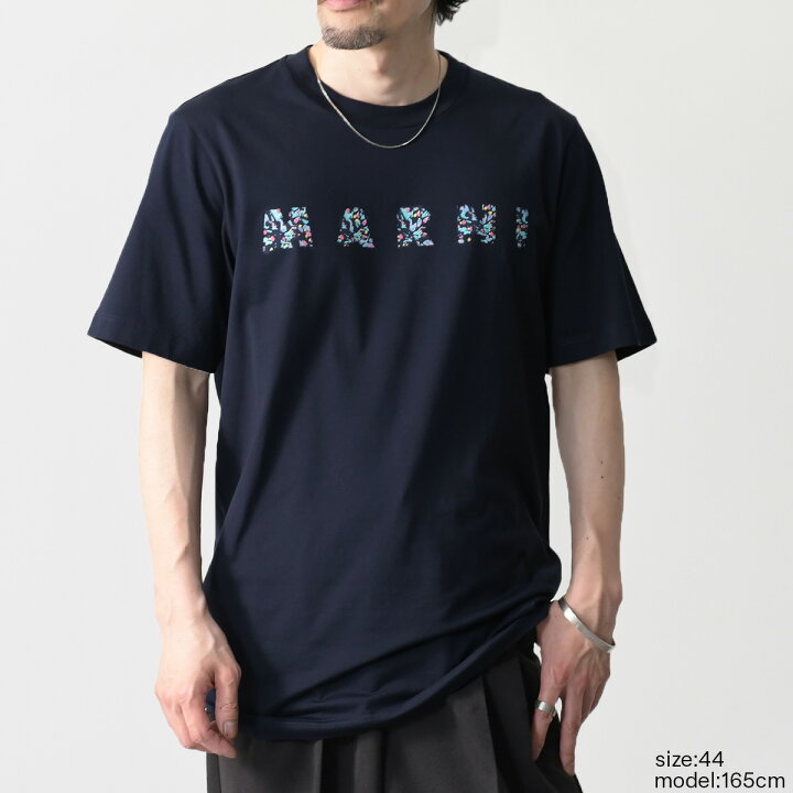 楽天市場】MARNI マルニ Tシャツ トップス ロゴT フラワーモチーフ 