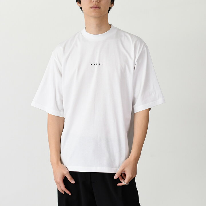 楽天市場】【P5倍&最大10,000円OFF】MARNI マルニ ロゴ Tシャツ ロゴT 
