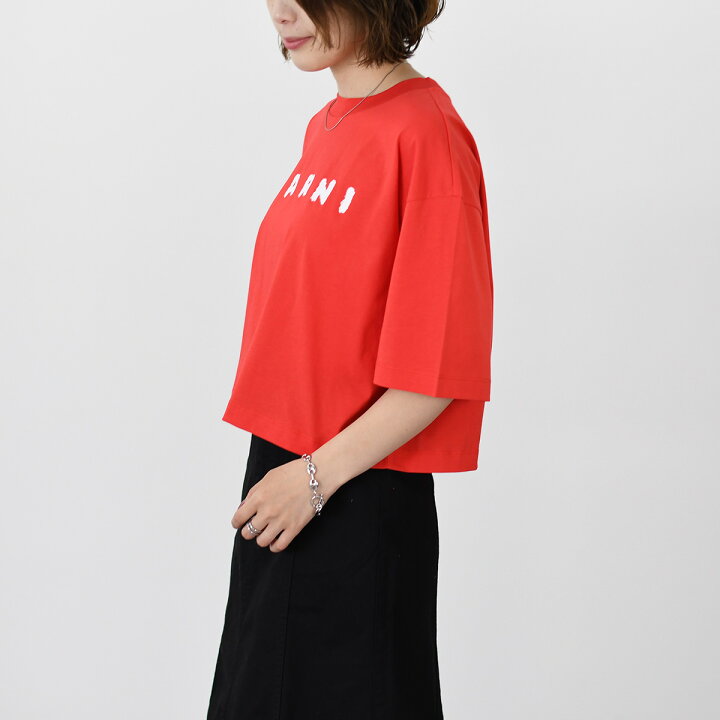 楽天市場】【残りわずか】MARNI マルニ Tシャツ カットソー スクリブル 
