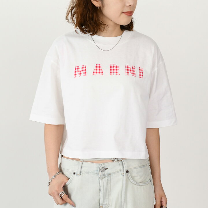 楽天市場】MARNI マルニ Tシャツ トップス THJE0333P6 USCX52  