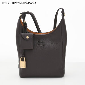 MIU MIU �~���E�~���E �V�����_�[�o�b�O ���U�[�o�P�b�g�o�b�O 5BE099 2IFL ���f�B�[�X �L������ �O���[�� �u���E�� �I�����W ���U�[ �������߉\ ���S �~�j�o�b�O 2026����
