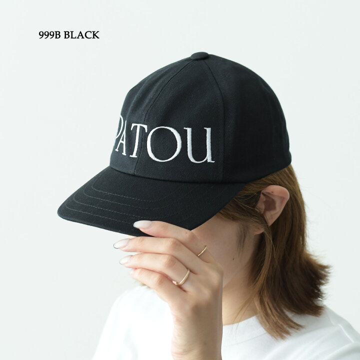 PATOU パトゥ AC0400132 キャップ BLACK ブラック ユニセックス  