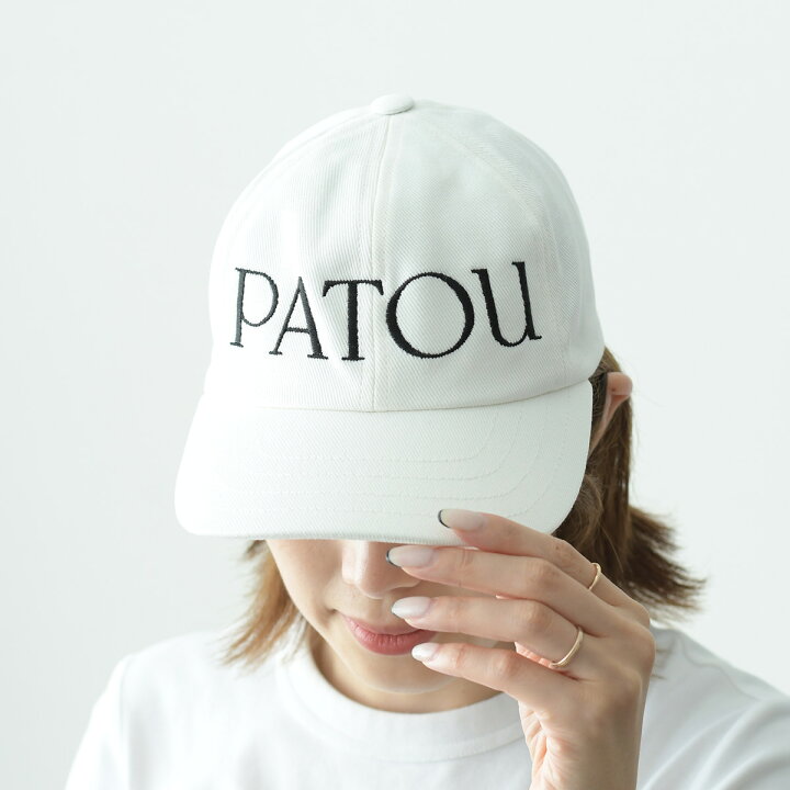 PATOU パトゥ 融け モノグラム キャップ