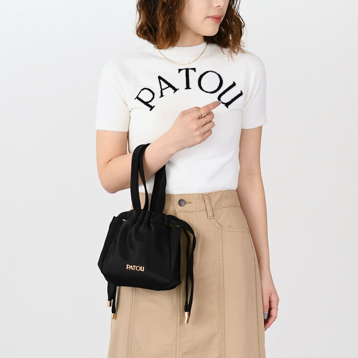 楽天市場】PATOU パトゥ バッグ ハンドバッグ リサイクルサテン 