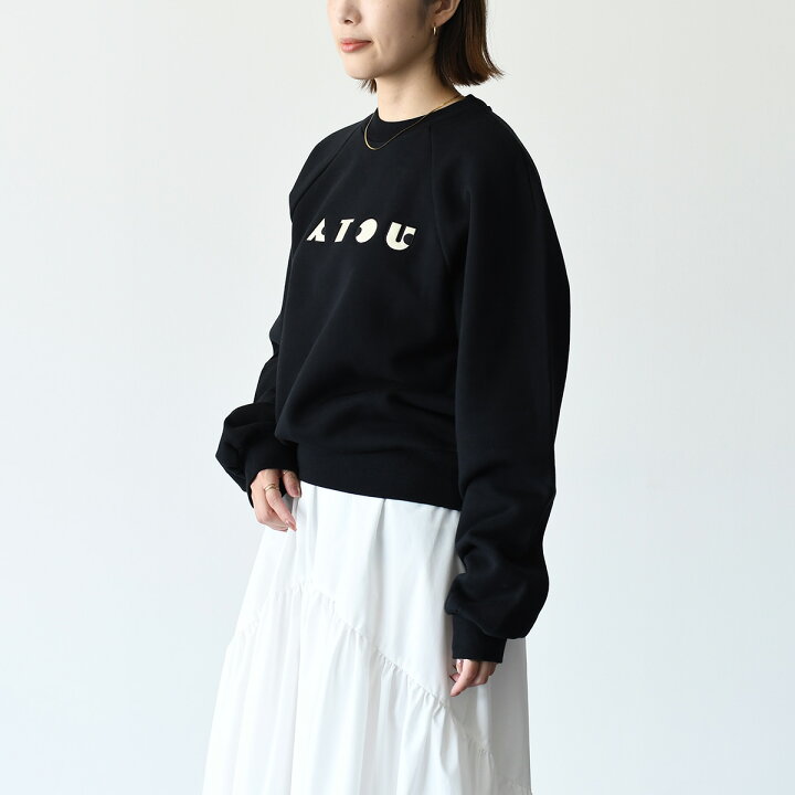 楽天市場】【PATOU】パトゥ KN1108045 ロゴニット ウールブレンド 長袖  