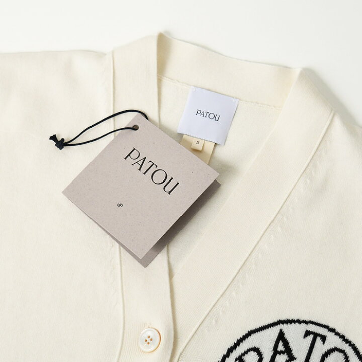 楽天市場】PATOU パトゥ ニット メダリオン カーディガン KN120 8047  