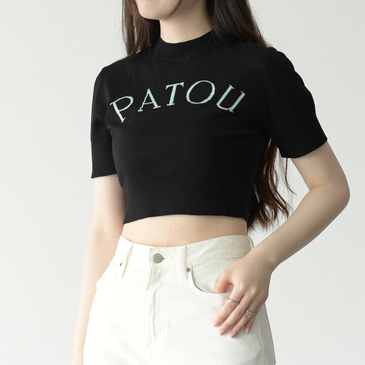 楽天市場】PATOU パトゥ トップス コットン＆ウール クロップド 