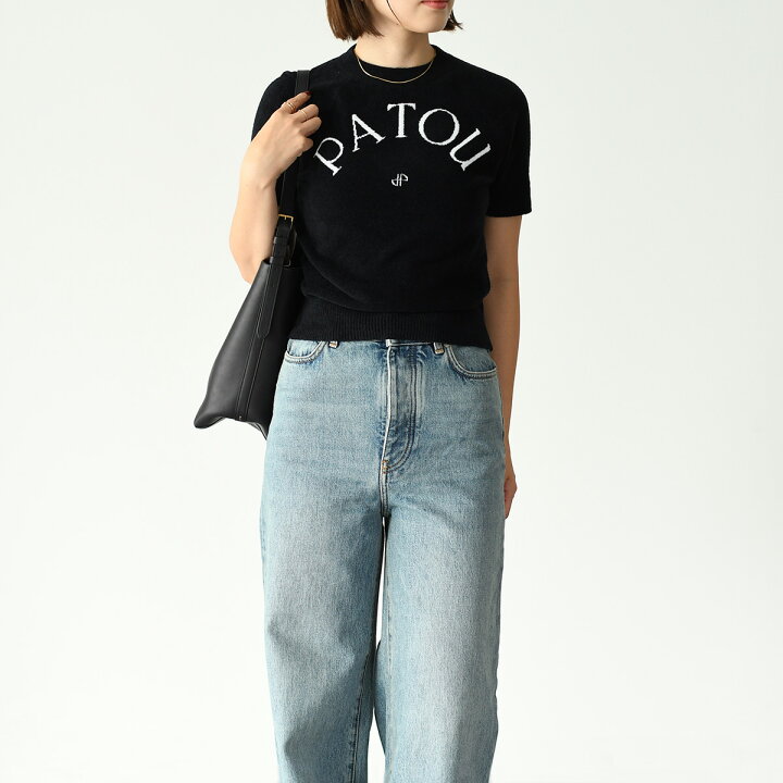 楽天市場】【10％OFFクーポン対象】PATOU パトゥ ニット トップス 半袖  