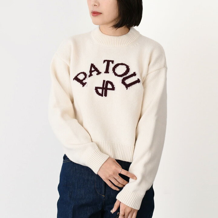 楽天市場】【残りわずか】PATOU パトゥ ニット セーター ウール 