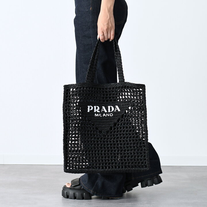 楽天市場】【最大15,000円OFFクーポン配布中】PRADA プラダ かごバッグ  